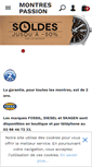 Mobile Screenshot of montres-passion-brest.com